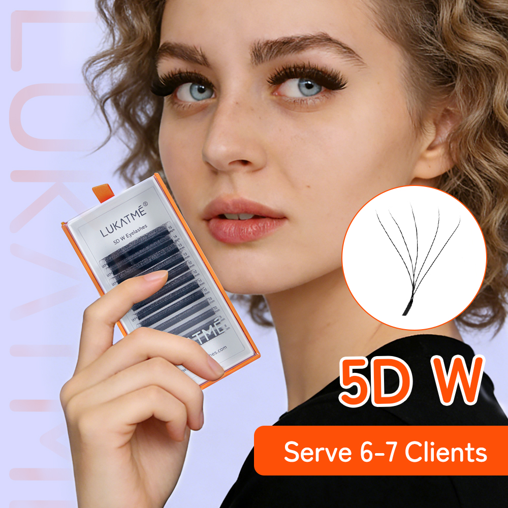 Eyelash Extension Mega Volume - LUKATME 5D W Eyelash Extension Ultra