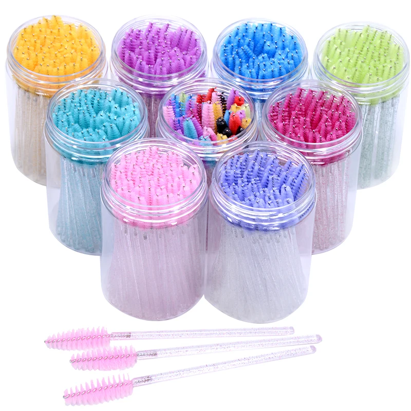 Eyelash Extension Wholesale - Wholesale 50Pcs/Bottle Disposable Eyelash Extension Mascara