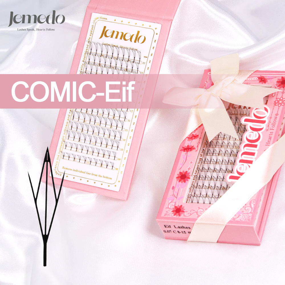 Eyelash Extension Anime Style - JEMEDO Comic Eyelashes Narrow Spire Eyelash