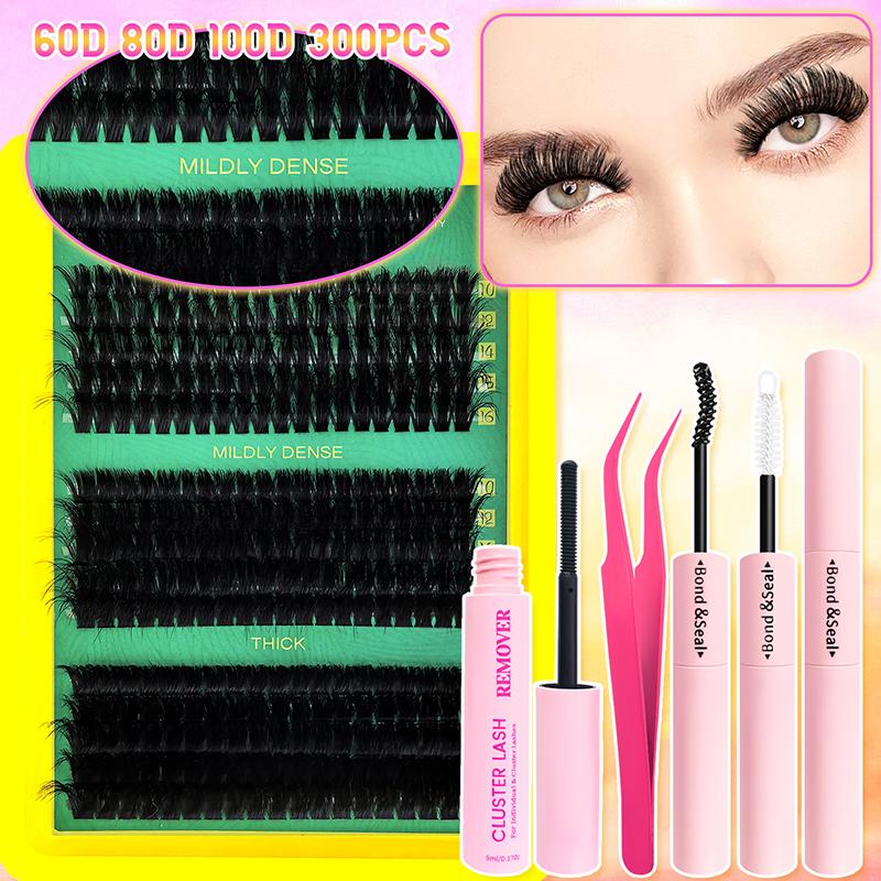 Individual Lash Tray - 1 Set 3D Faux Mink Cluster
