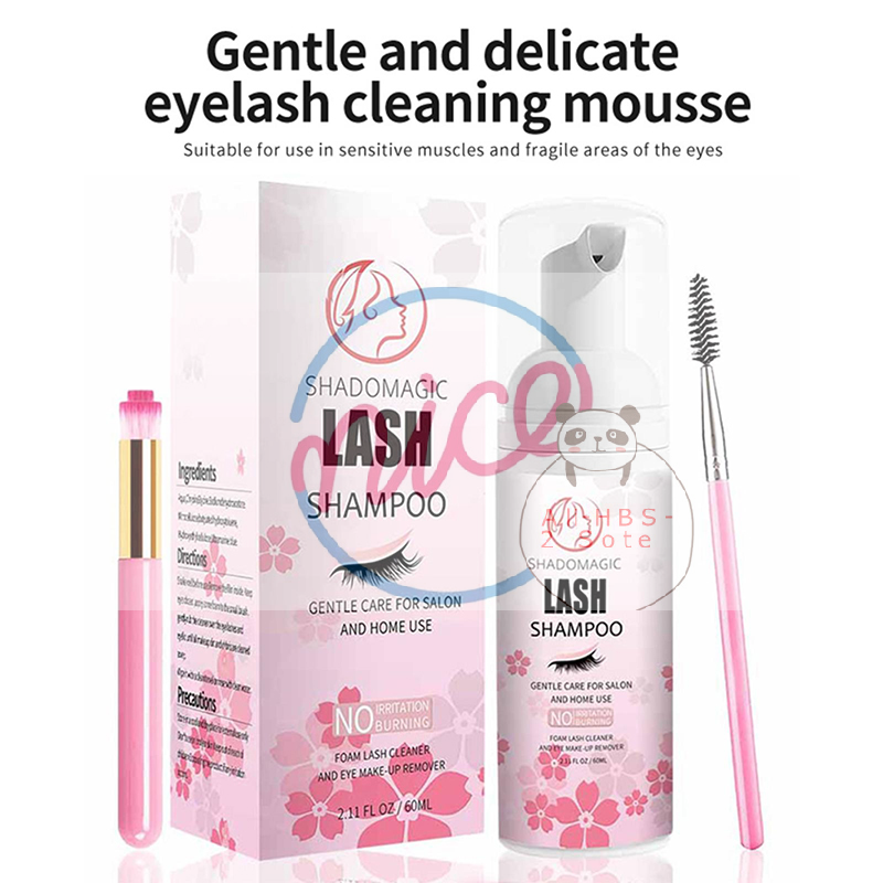 Eyelash Extension Foam Cleanser - Fast Cleaning Lash Shampoo For Eyelash