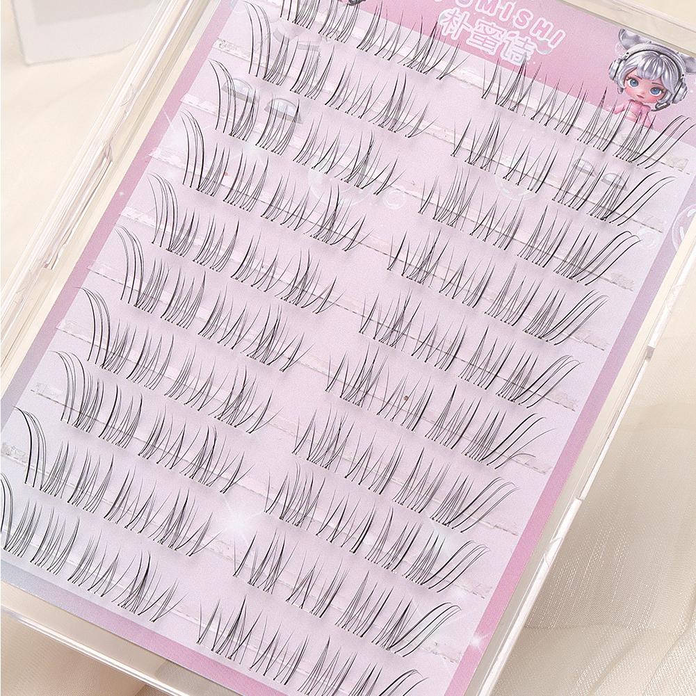 Eyelash Extension Anime Style - 10 Rows Fox-style False Eyelashes Slender