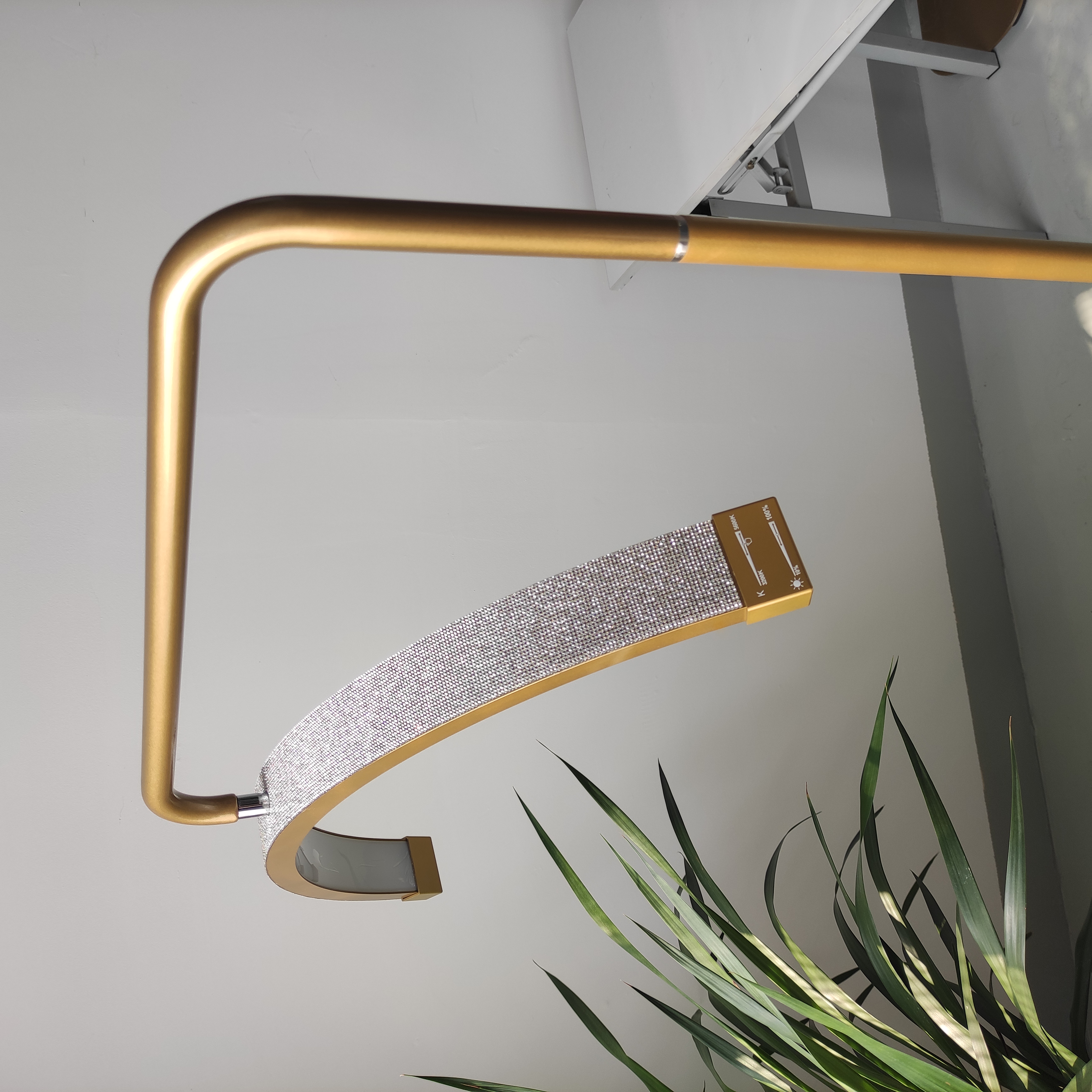 Eyelash Extension Led - Fosoto Golden Photography Lamp LED Half-Moon