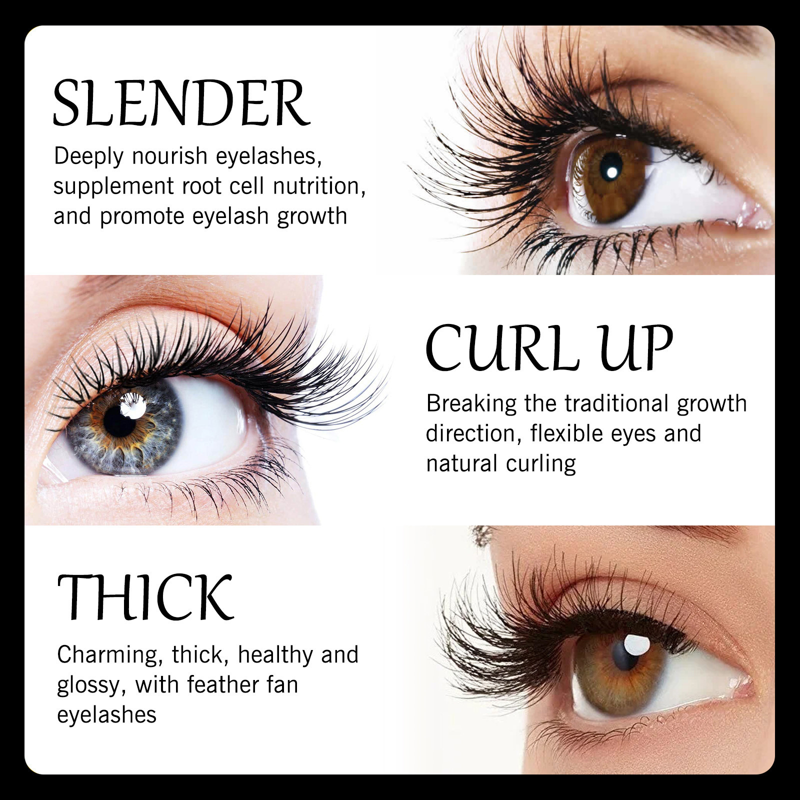 Fast Eyelash Growth Serum Lash - Eyelash Extension Options avaliação e preço