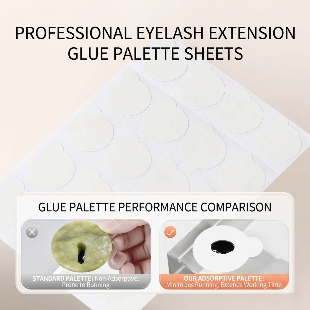 100 stickers/5 sheets Eyelash  - Eyelash Extension Menu avaliação e preço