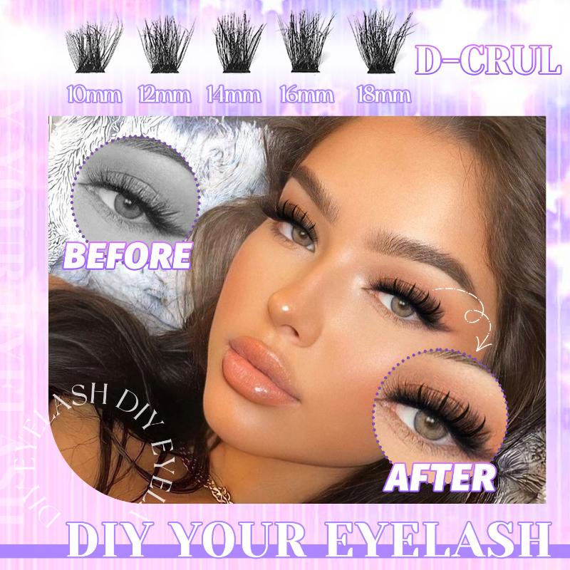 Lashes Cluster DIY Lash Extens - Individual Lash Tray avaliação e preço