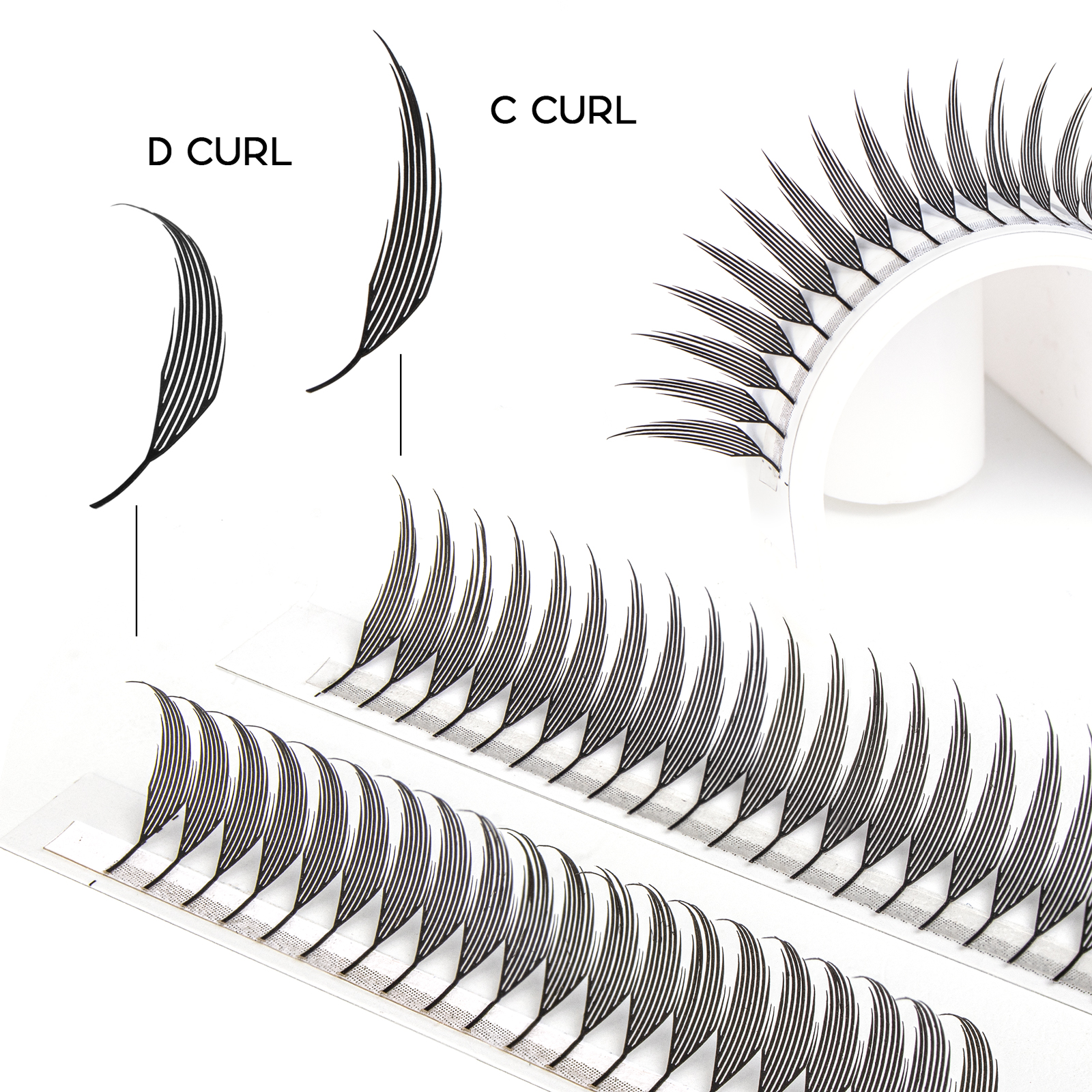 Befer Beauty Anime Lashes 240  - Eyelash Extension Anime Style avaliação e preço