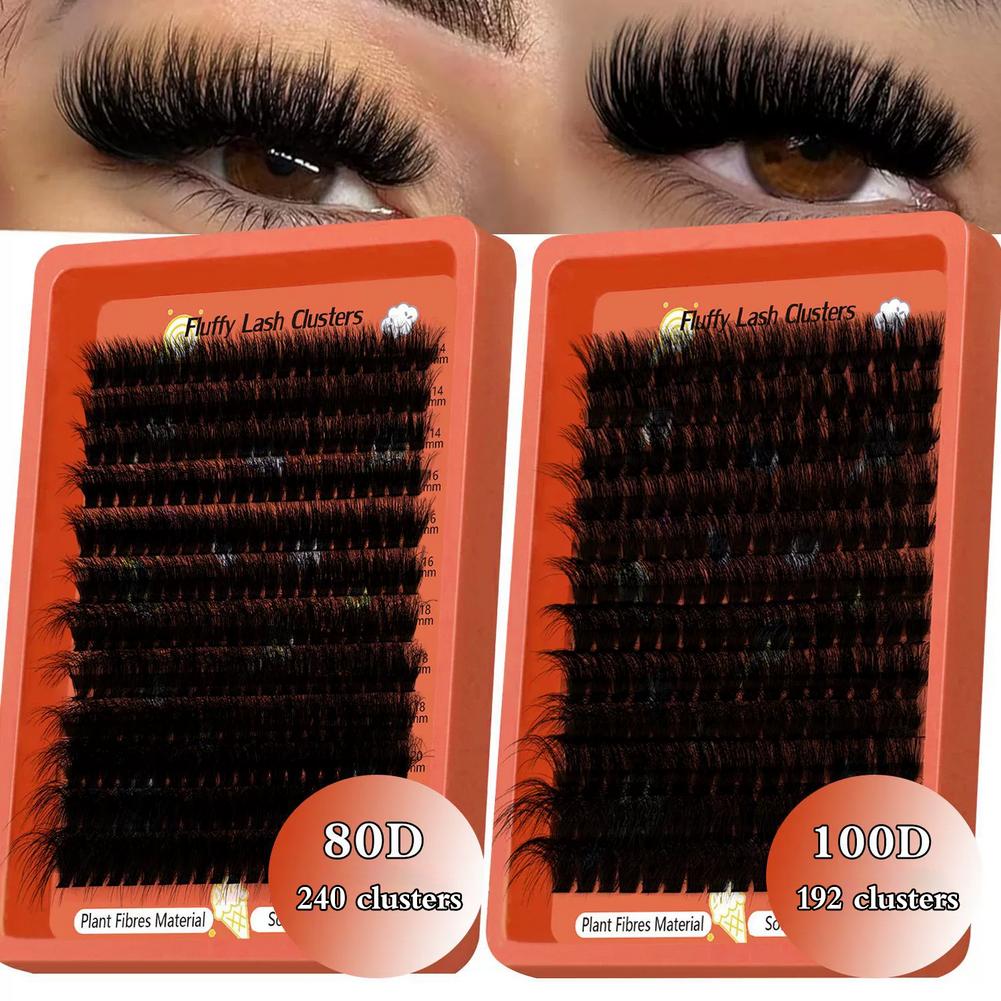 Russian Volume Lash Clusters 8 - Eyelash Extension Mega Volume avaliação e preço