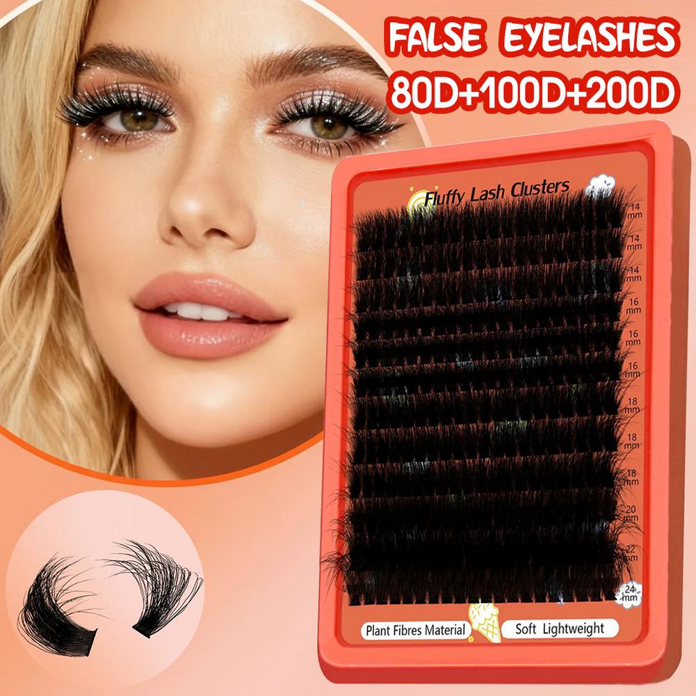 Russian Volume Lash Clusters 8 - Eyelash Extension Mega Volume avaliação e preço