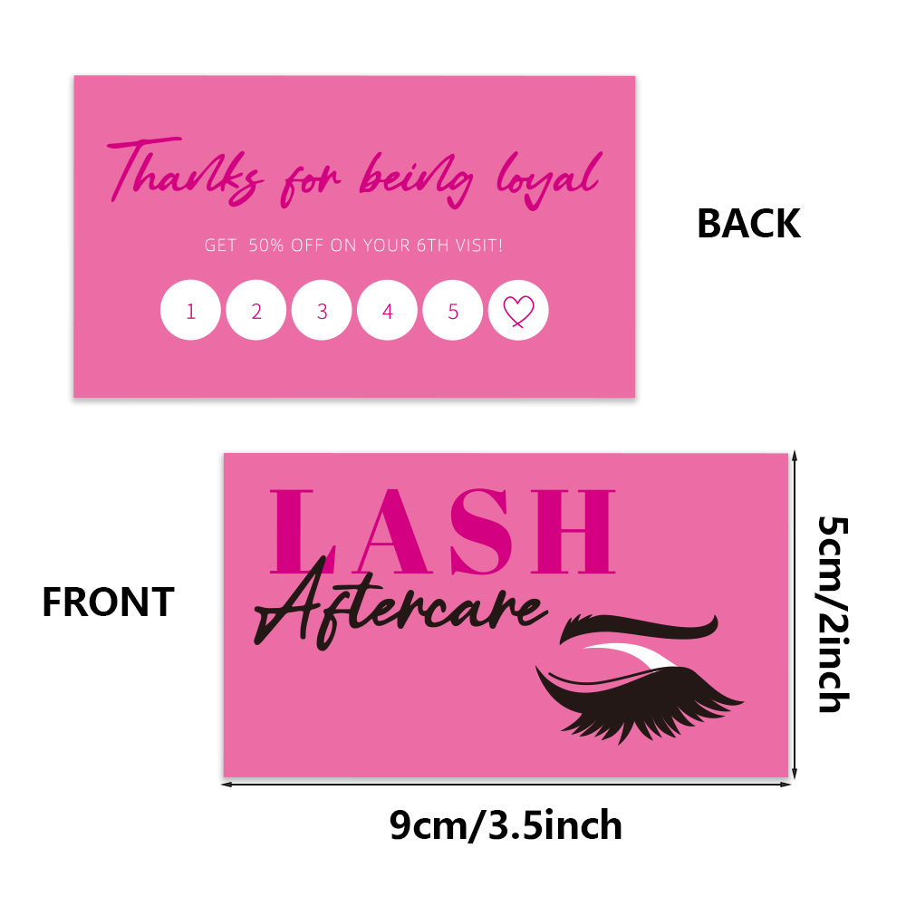 50pcs Shining Eyelash Business - Eyelash Extension Menu avaliação e preço