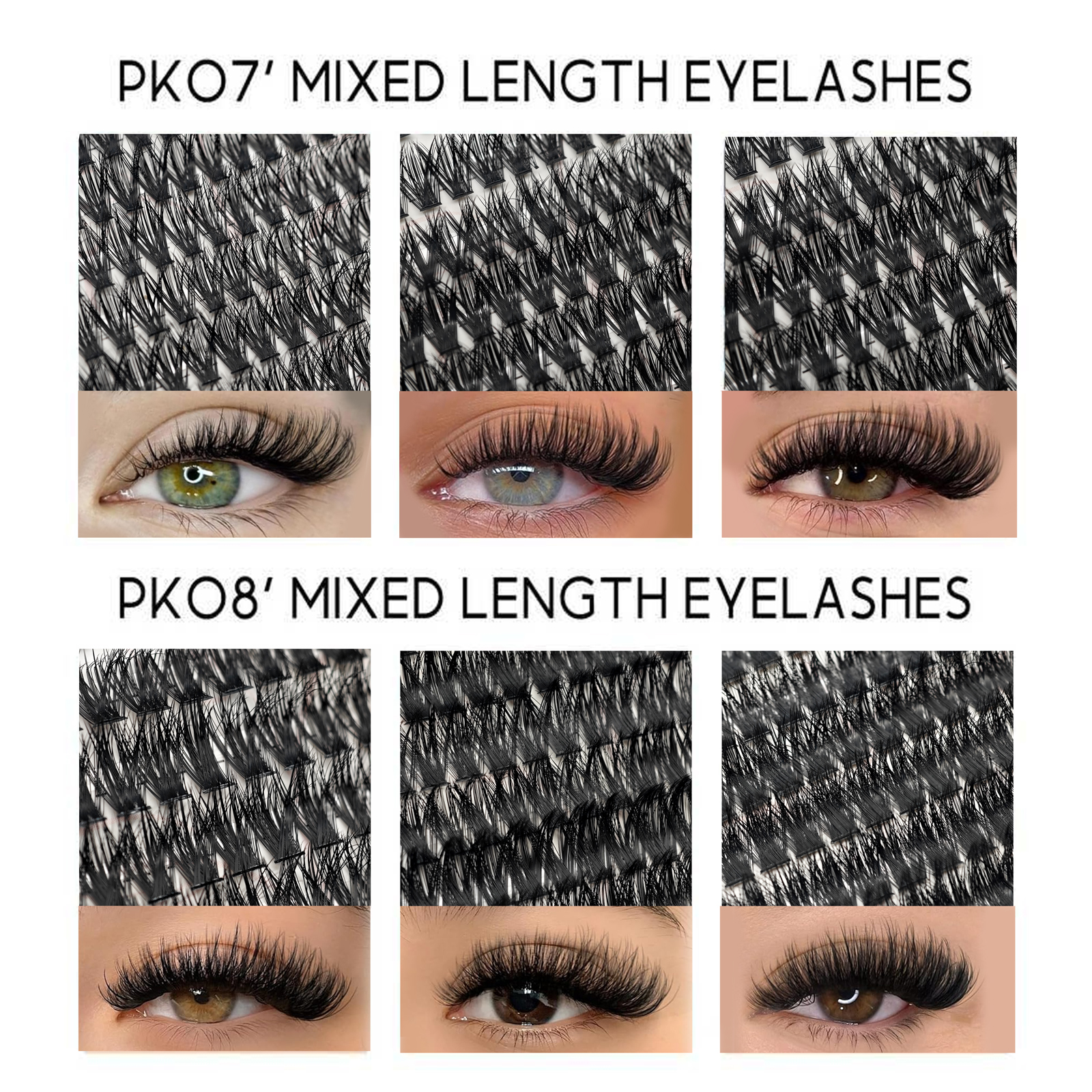 3 Rows N1/N3/N5 Optional Eyela - Eyelash Extension Options avaliação e preço
