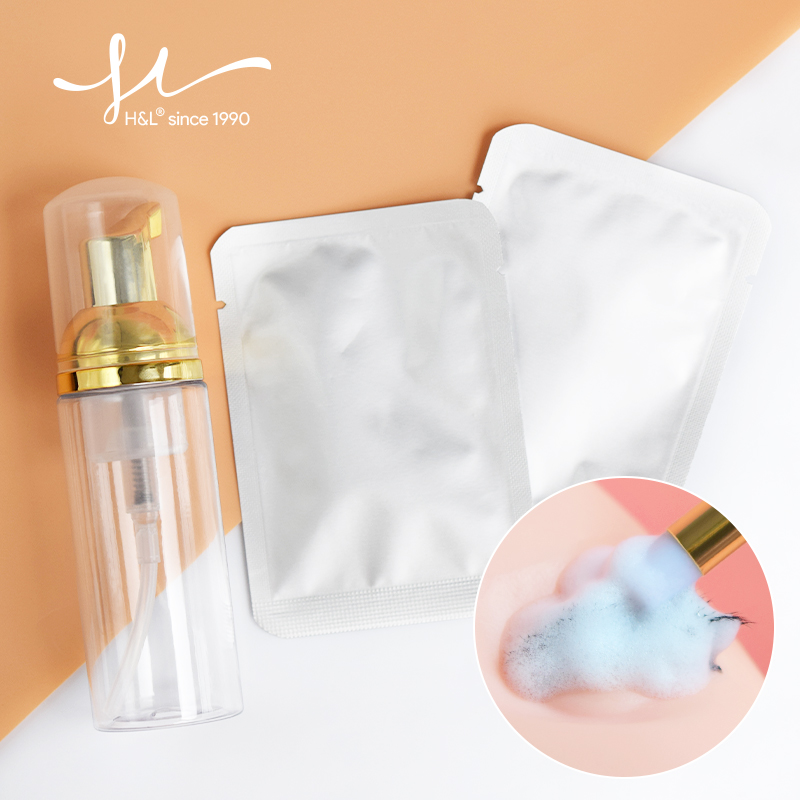 H&L 5ml Eyelash Shampoo Concen - Eyelash Extension Foam Cleanser avaliação e preço