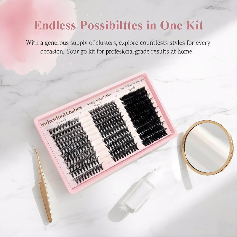 DIY Lash Extensions Kit with S - Eyelash Extension Volume Lashes avaliação e preço