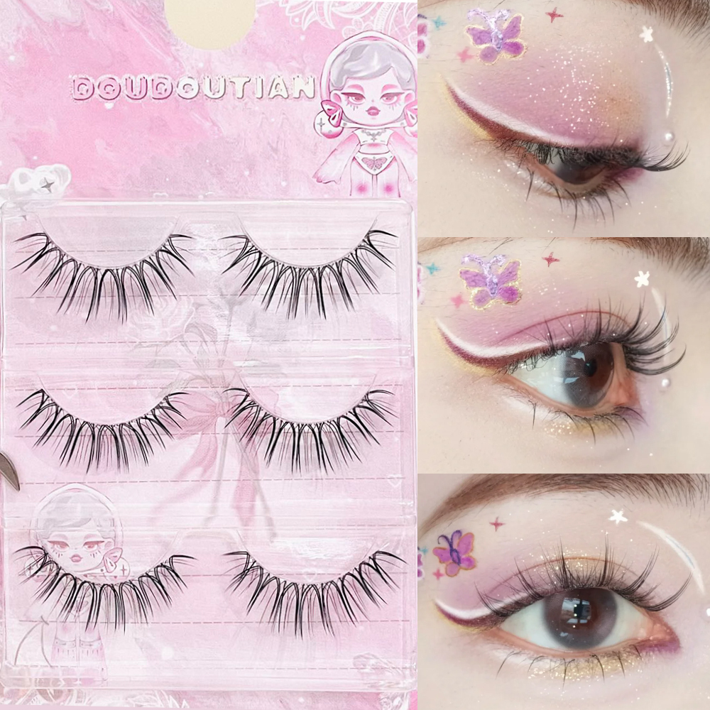 Doudoutian Korean Girl Group U - Eyelash Extension Douyin avaliação e preço