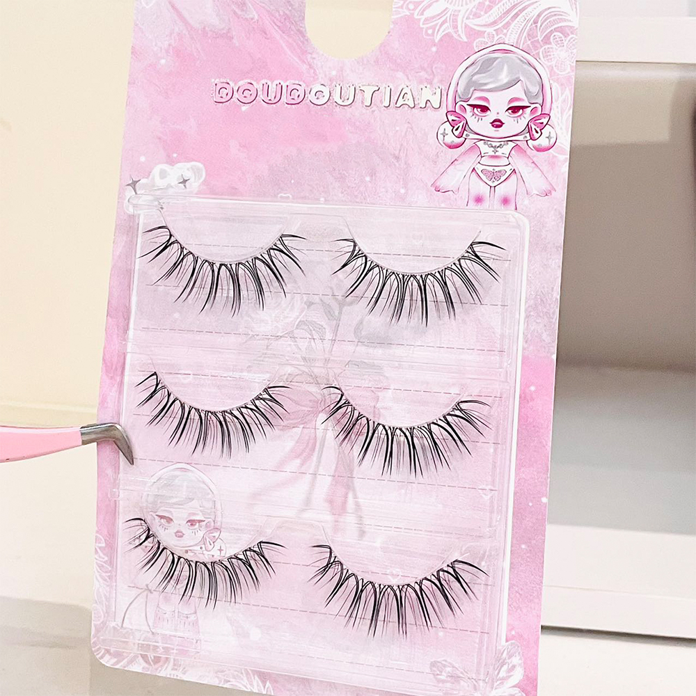 Doudoutian Korean Girl Group U - Eyelash Extension Douyin avaliação e preço