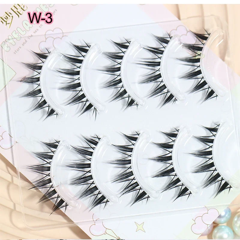5-pair Manga Eye A Shaped Fals - Eyelash Extension Douyin avaliação e preço