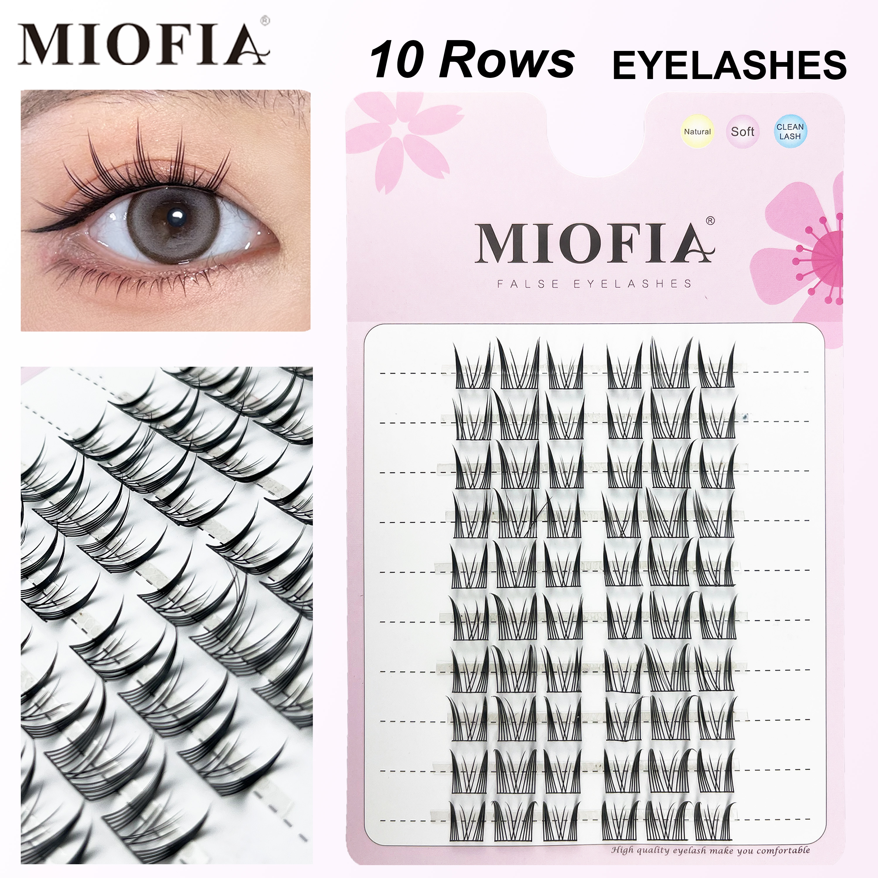 MIOFIA Manga False Eyelashes K - Eyelash Extension Anime Style avaliação e preço