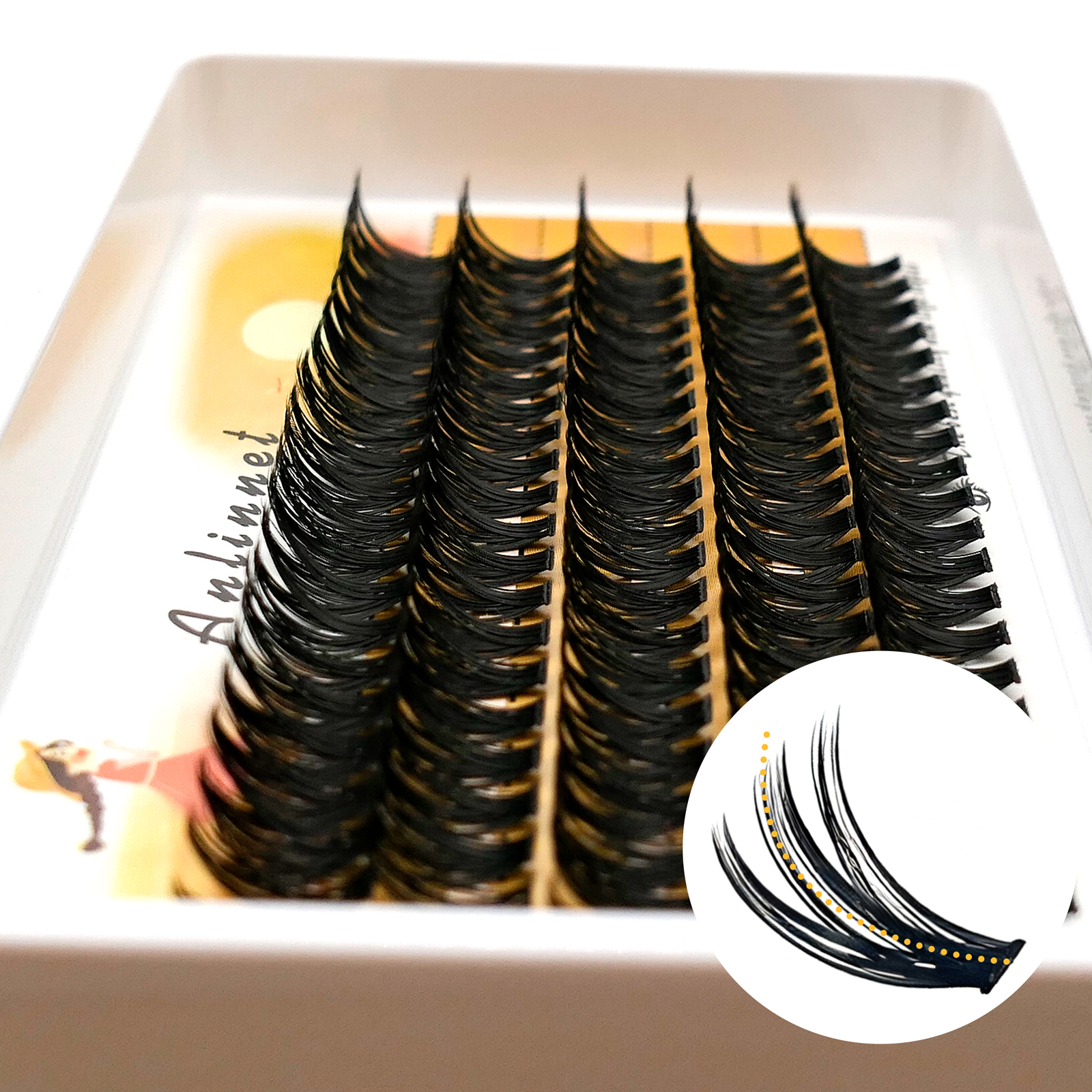 5 Rows Individual Faux Mink La - Eyelash Extension Options avaliação e preço