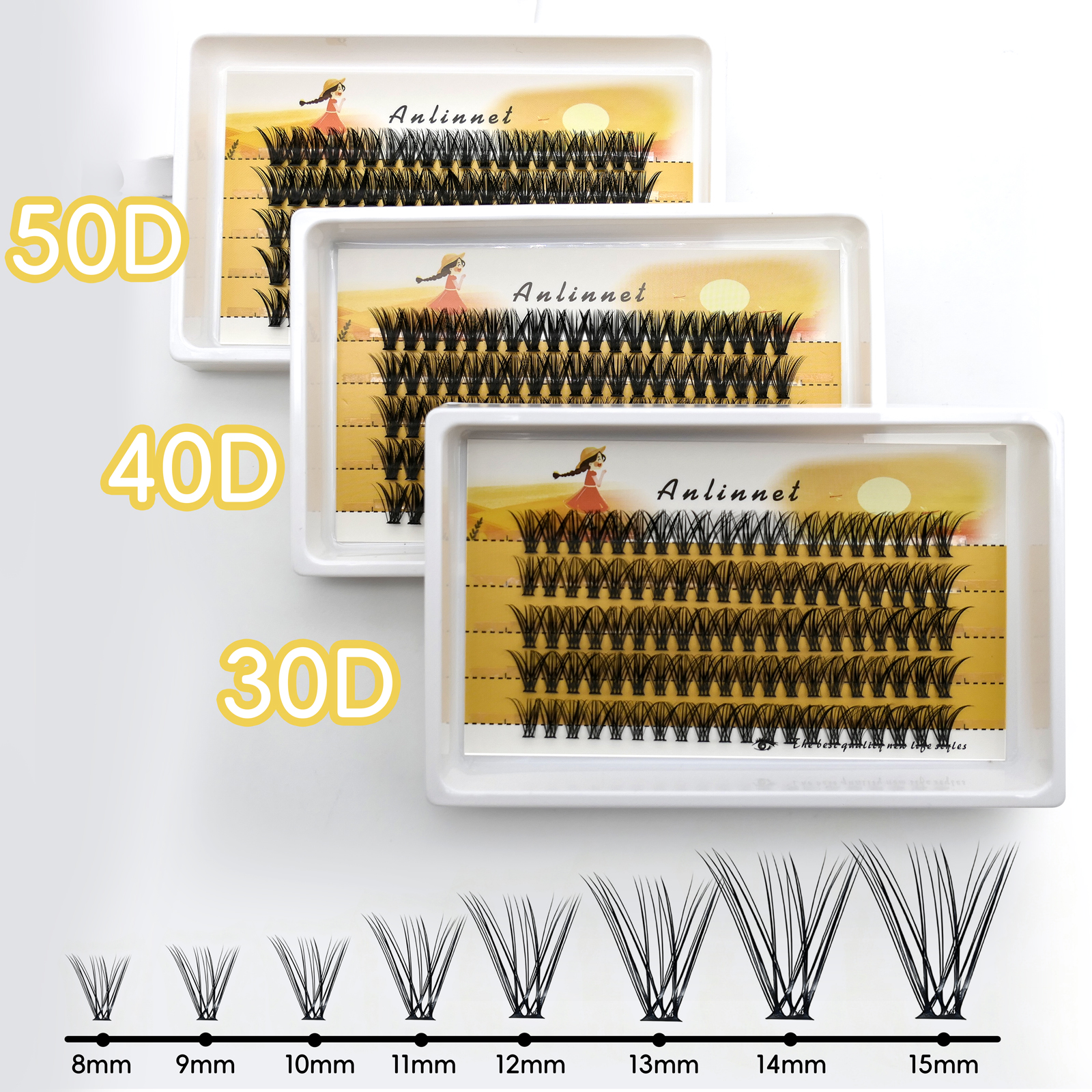 5 Rows Individual Faux Mink La - Eyelash Extension Options avaliação e preço