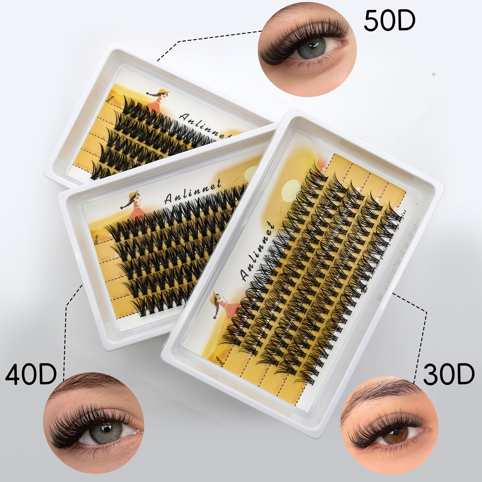 5 Rows Individual Faux Mink La - Eyelash Extension Options avaliação e preço