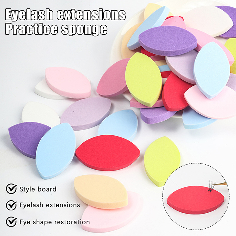 50PCS False Eyelash Pads Begin - Eyelash Extension Menu avaliação e preço