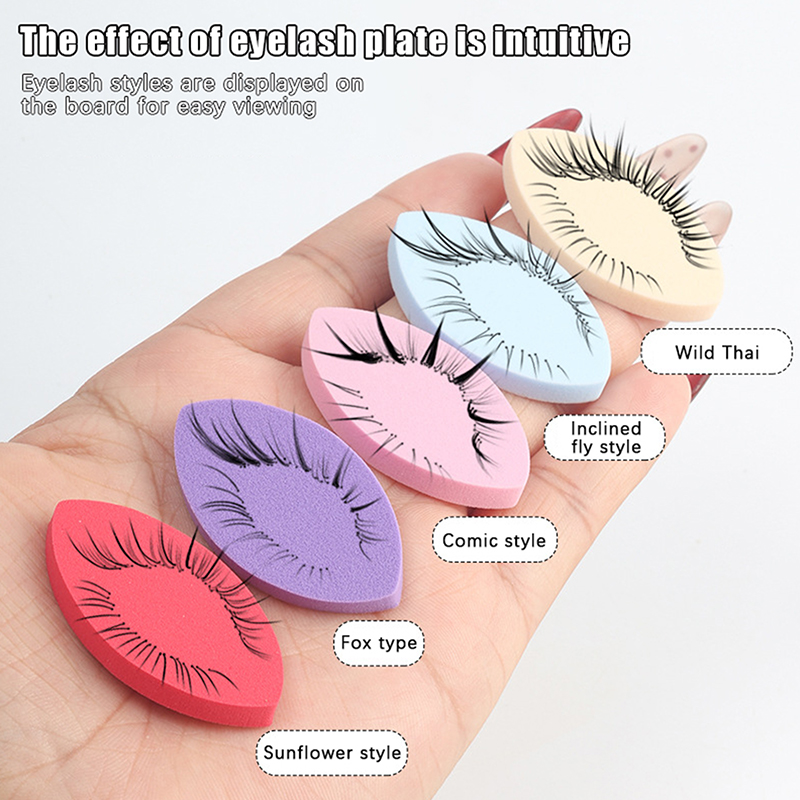 50PCS False Eyelash Pads Begin - Eyelash Extension Menu avaliação e preço