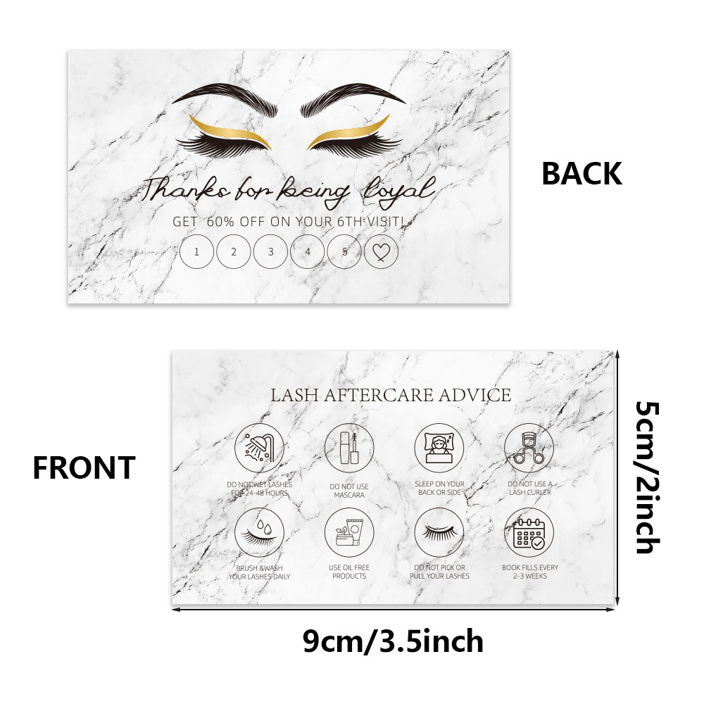 50pcs Shining Eyelash Business - Eyelash Extension Menu avaliação e preço