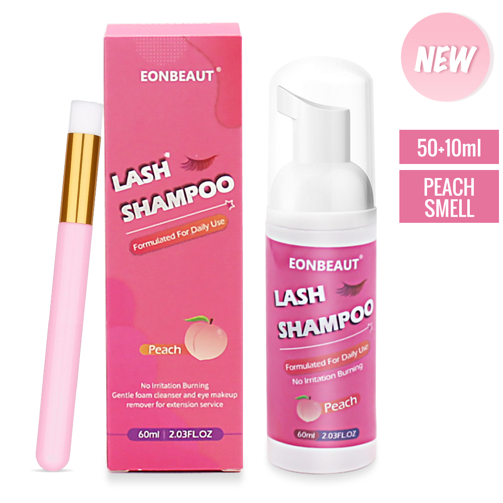 60ml Eyelash Extension Shampoo - Eyelash Extension Foam Cleanser avaliação e preço