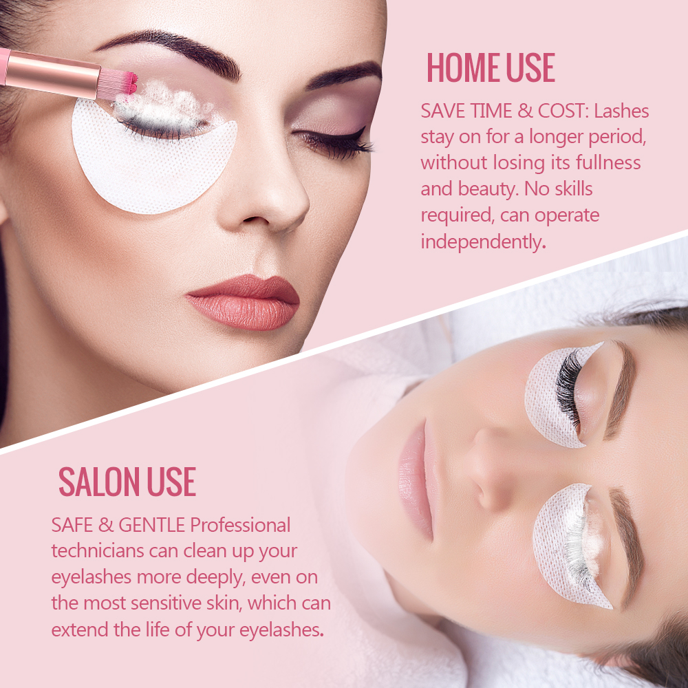 60ml Eyelash Extension Shampoo - Eyelash Extension Foam Cleanser avaliação e preço