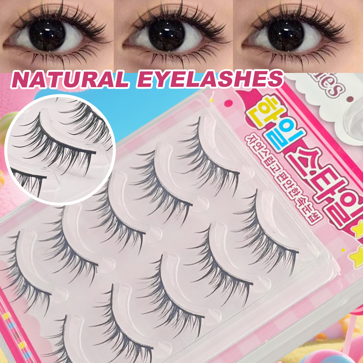 5 Pairs Dramatic Incremental A - Eyelash Extension Anime Style avaliação e preço
