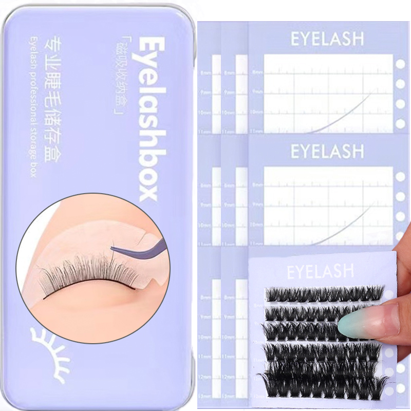 Women Magnetic Storage Box for - Eyelash Extension Menu avaliação e preço