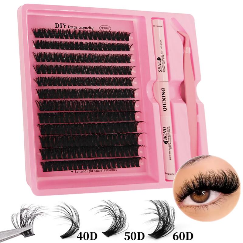 Mink Eyelash Clusters Kit for  - Eyelash Extension Volume Lashes avaliação e preço
