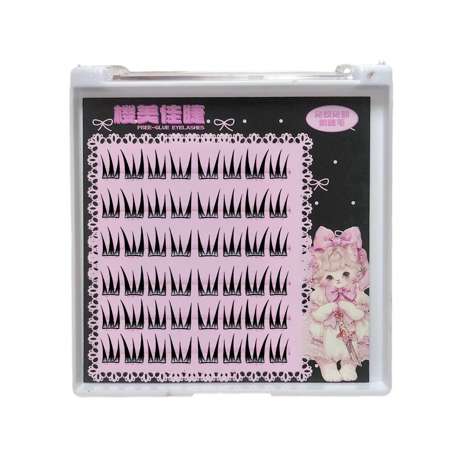 New Doll False Eyelashes V-Sha - Eyelash Extension Doll Eye avaliação e preço
