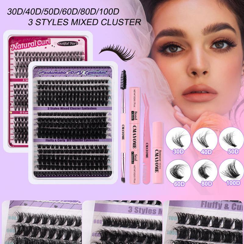 False Eyelashes Cluster Lashes - Individual Lash Tray avaliação e preço