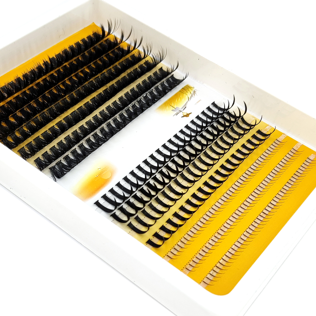 HBZGTLAD 60D-120D eyelash clus - Eyelash Extension Doll Eye avaliação e preço
