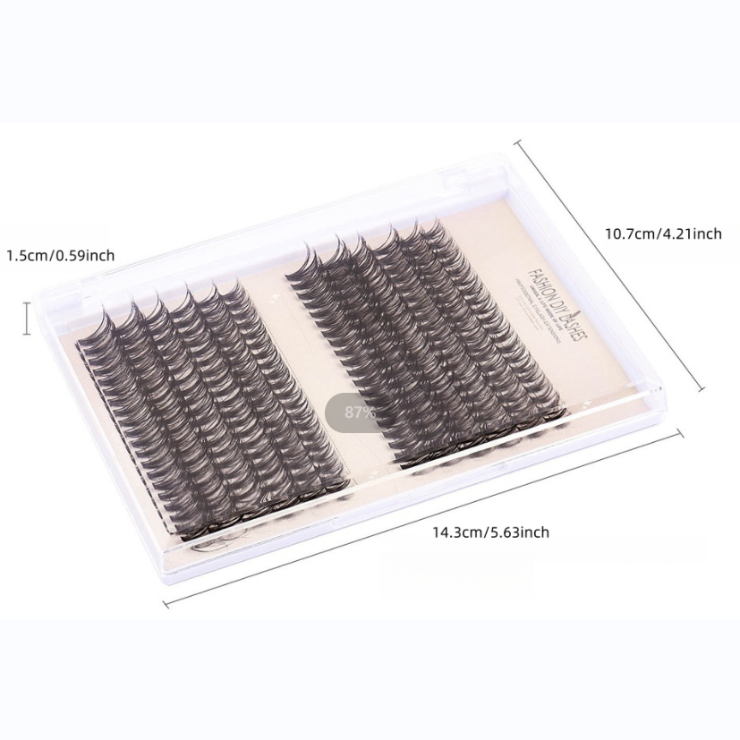 DIY Clusters Lashes, Split Las - Eyelash Extension Options avaliação e preço