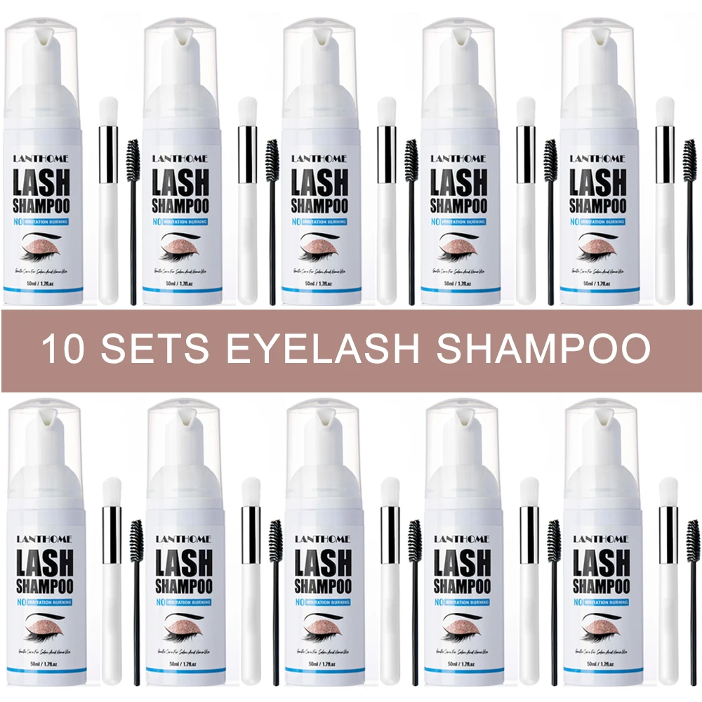 50ML Pro Eyelash Extension Sha - Eyelash Extension Foam Cleanser avaliação e preço