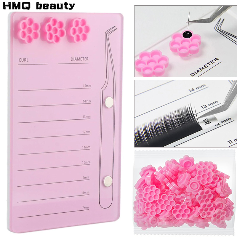 Acrylic Eyelash Holder Magneti - Lash Mapping Sticker avaliação e preço