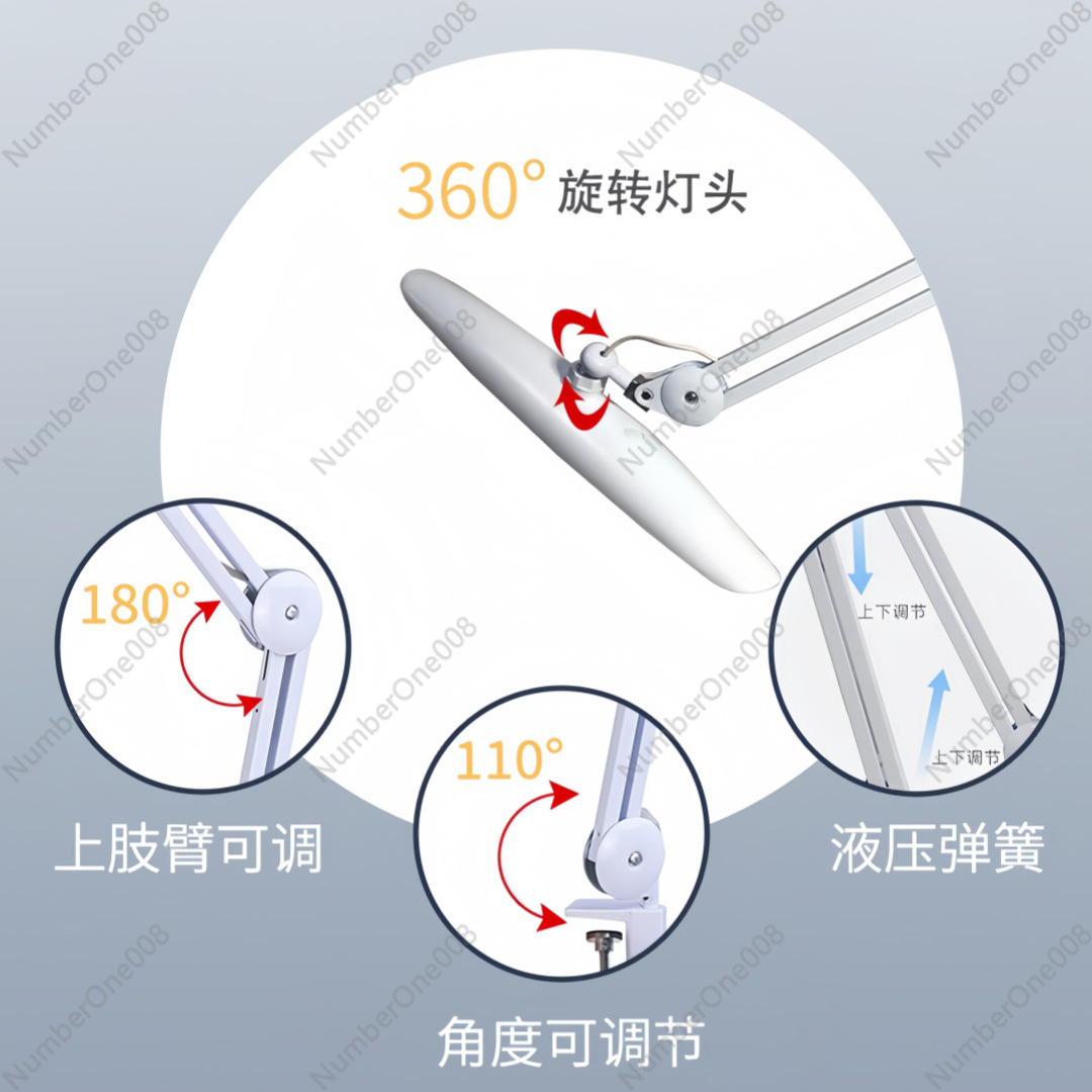 Foldable Desk Lamp Clamp On Ey - Eyelash Extension Led avaliação e preço