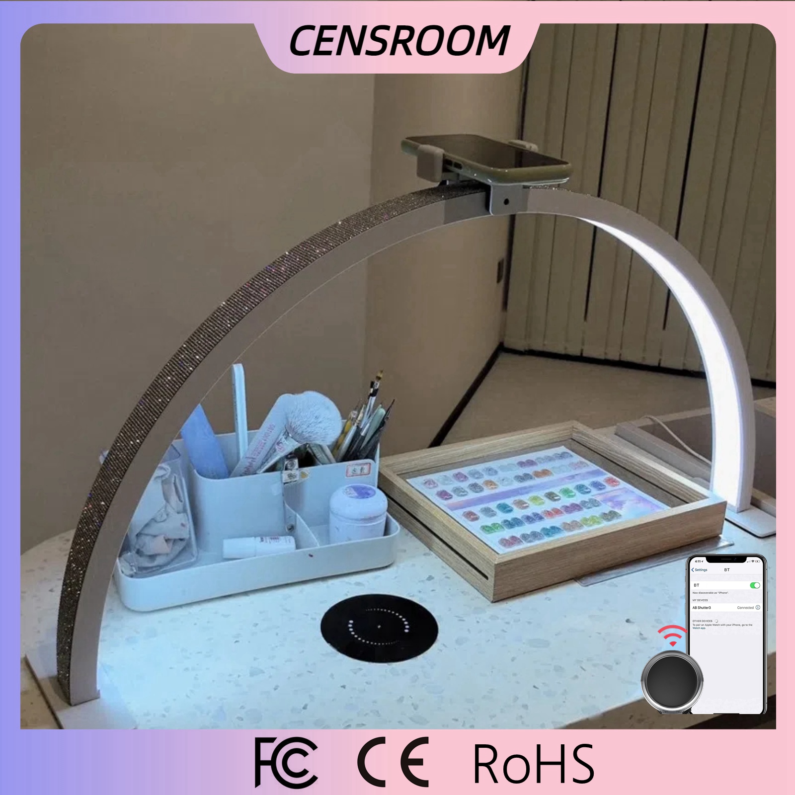 Beauty Salon Half Moon Lamp wi - Eyelash Extension Led avaliação e preço