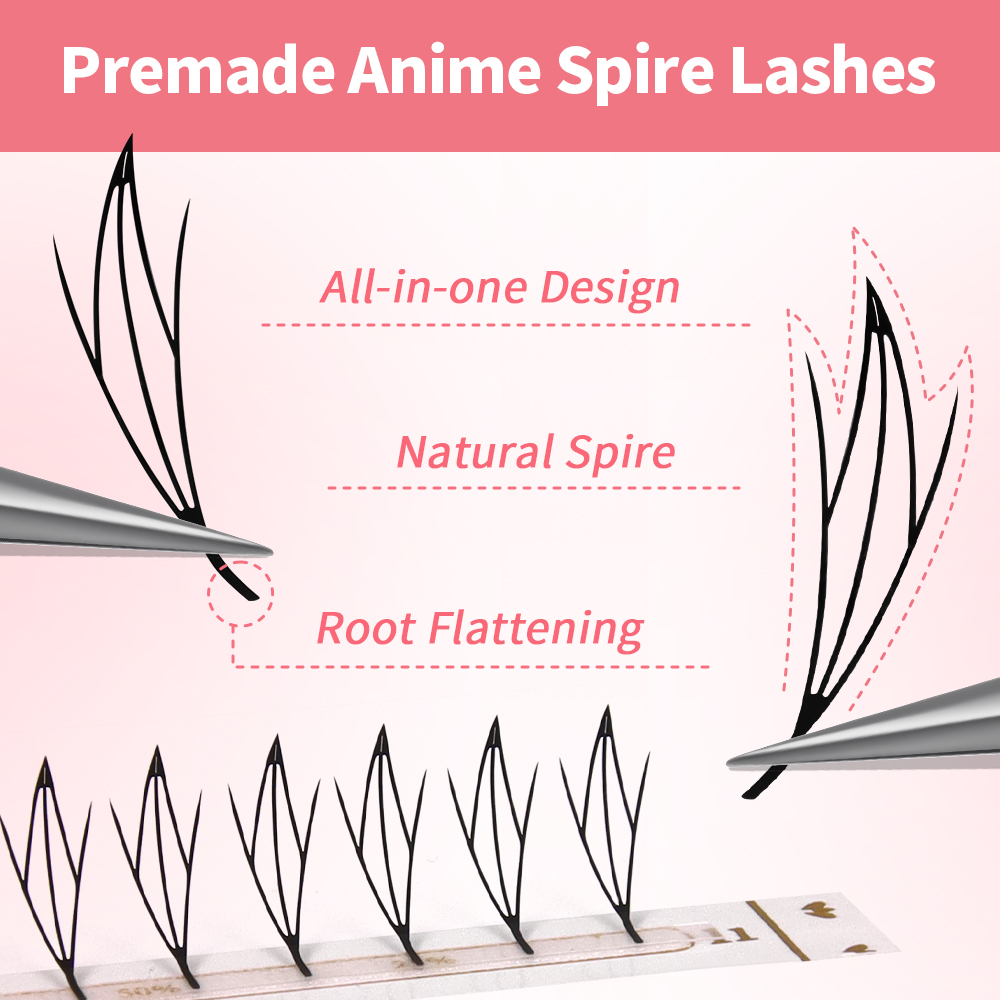 JEMEDO Comic Eyelashes Narrow  - Eyelash Extension Anime Style avaliação e preço