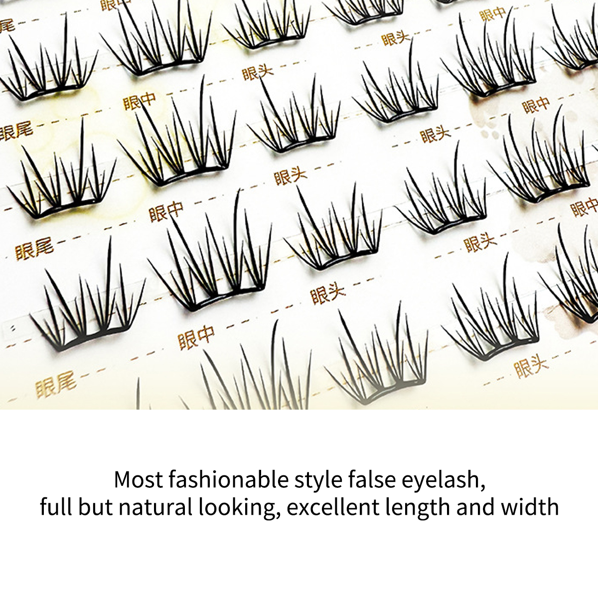 No-GlueSelf-adhesive Lash Mang - Eyelash Extension Menu avaliação e preço