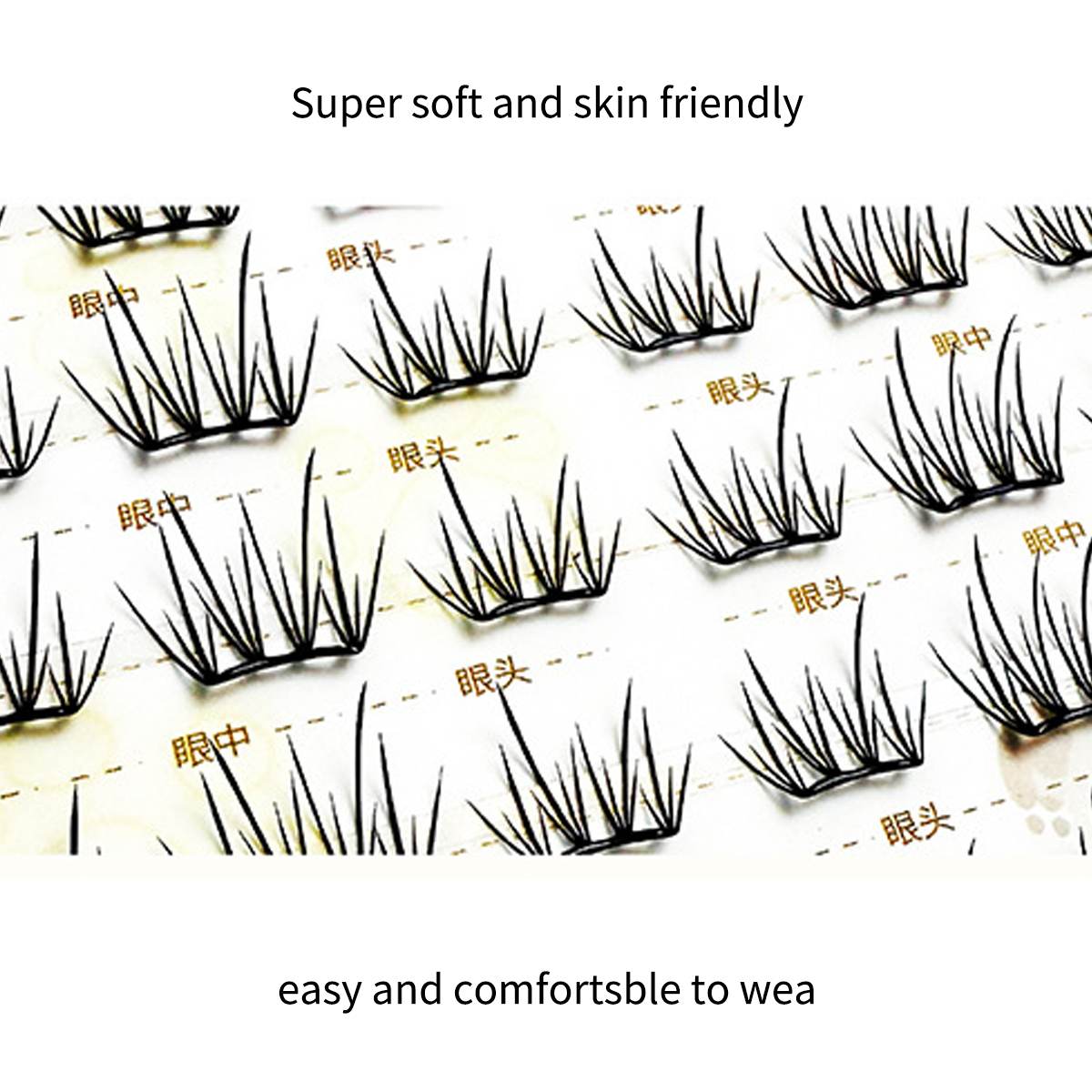 No-GlueSelf-adhesive Lash Mang - Eyelash Extension Menu avaliação e preço