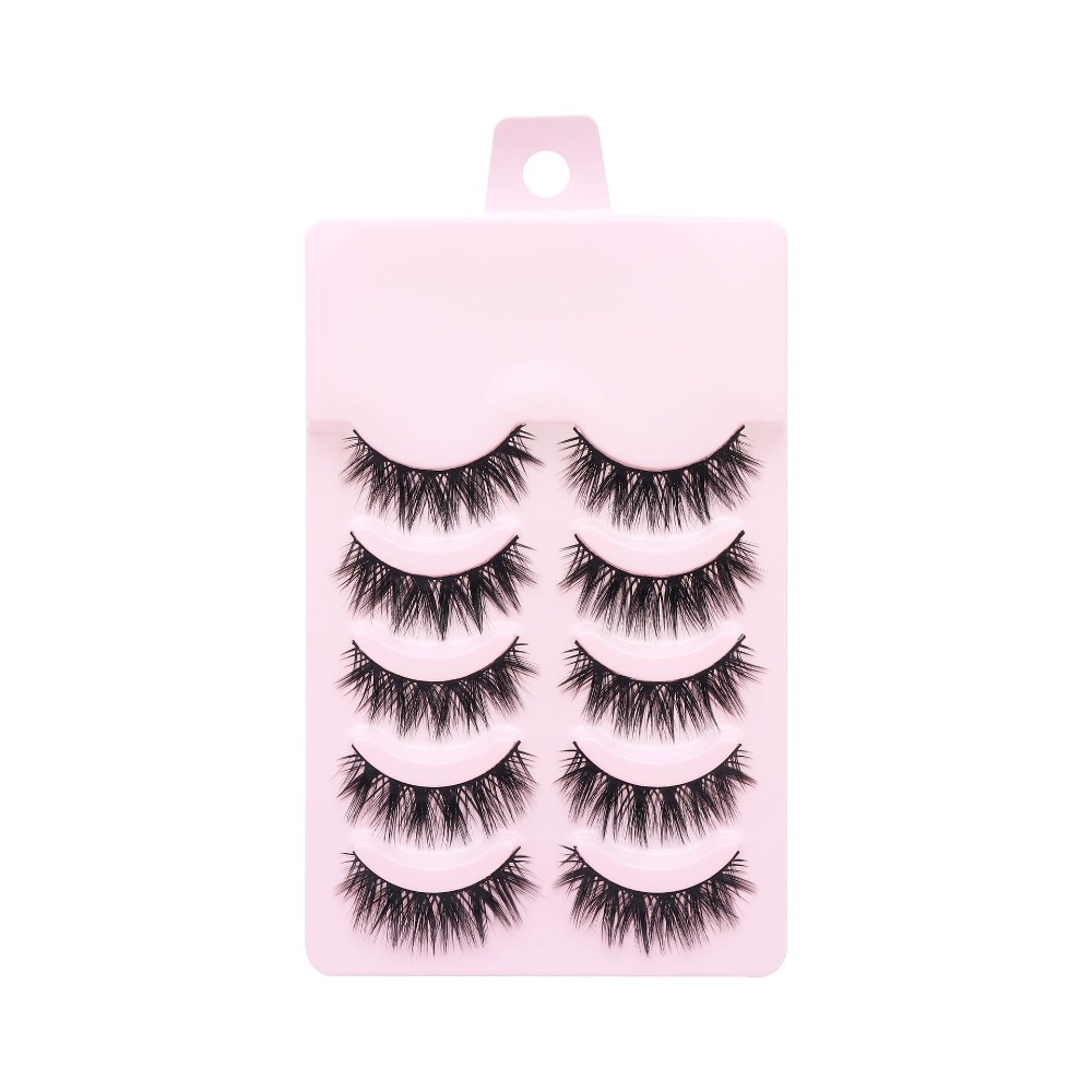 Popular 5 Pairs Manga Lashes M - Eyelash Extension Anime Style avaliação e preço