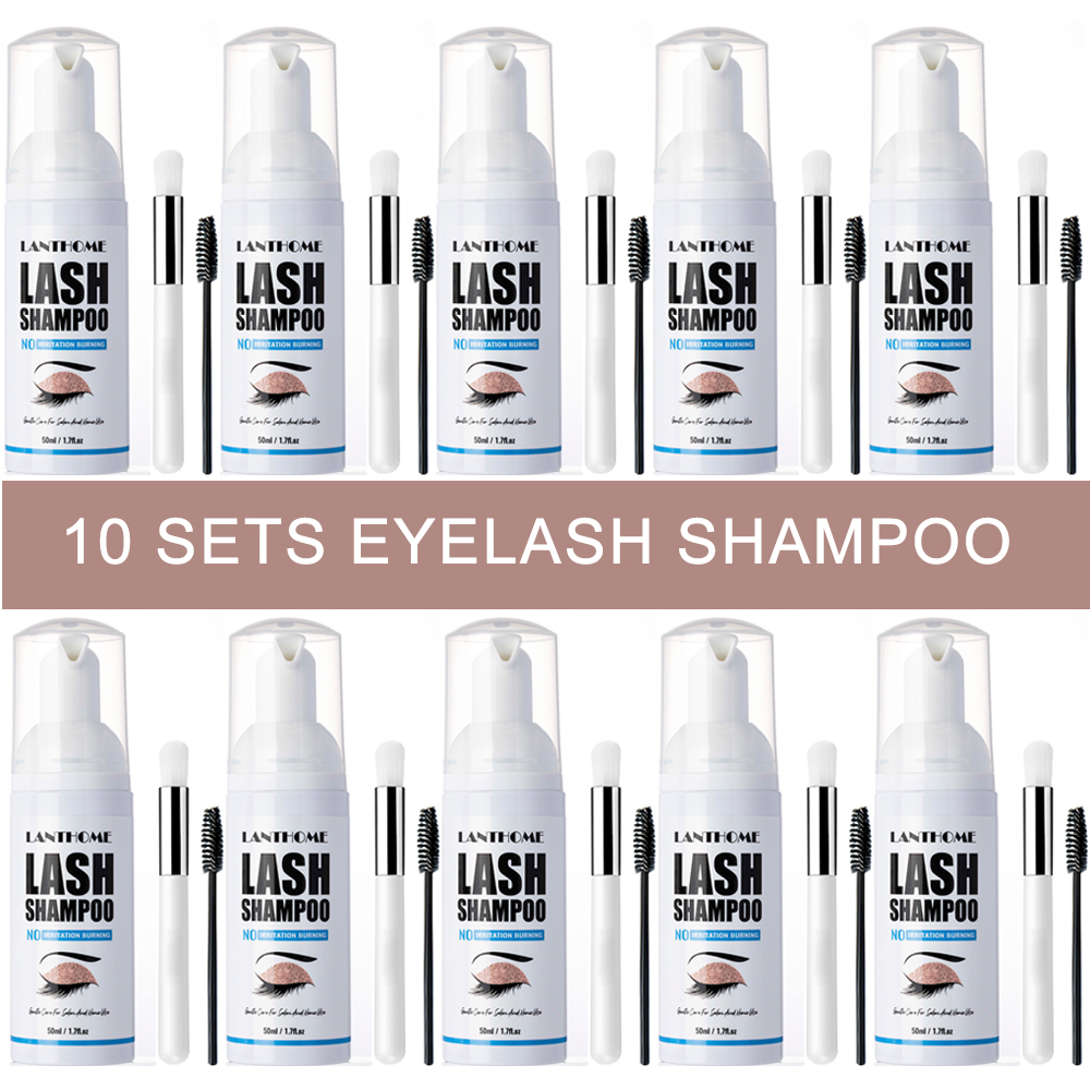 50ML Lanthome Pro Eyelash Exte - Eyelash Extension Foam Cleanser avaliação e preço