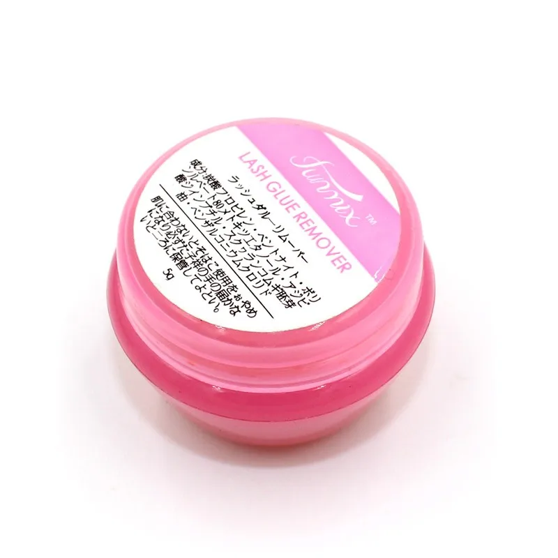 Funmix 1pc 5g Pink Lashes Glue - Eyelash Extension Remover Gel avaliação e preço