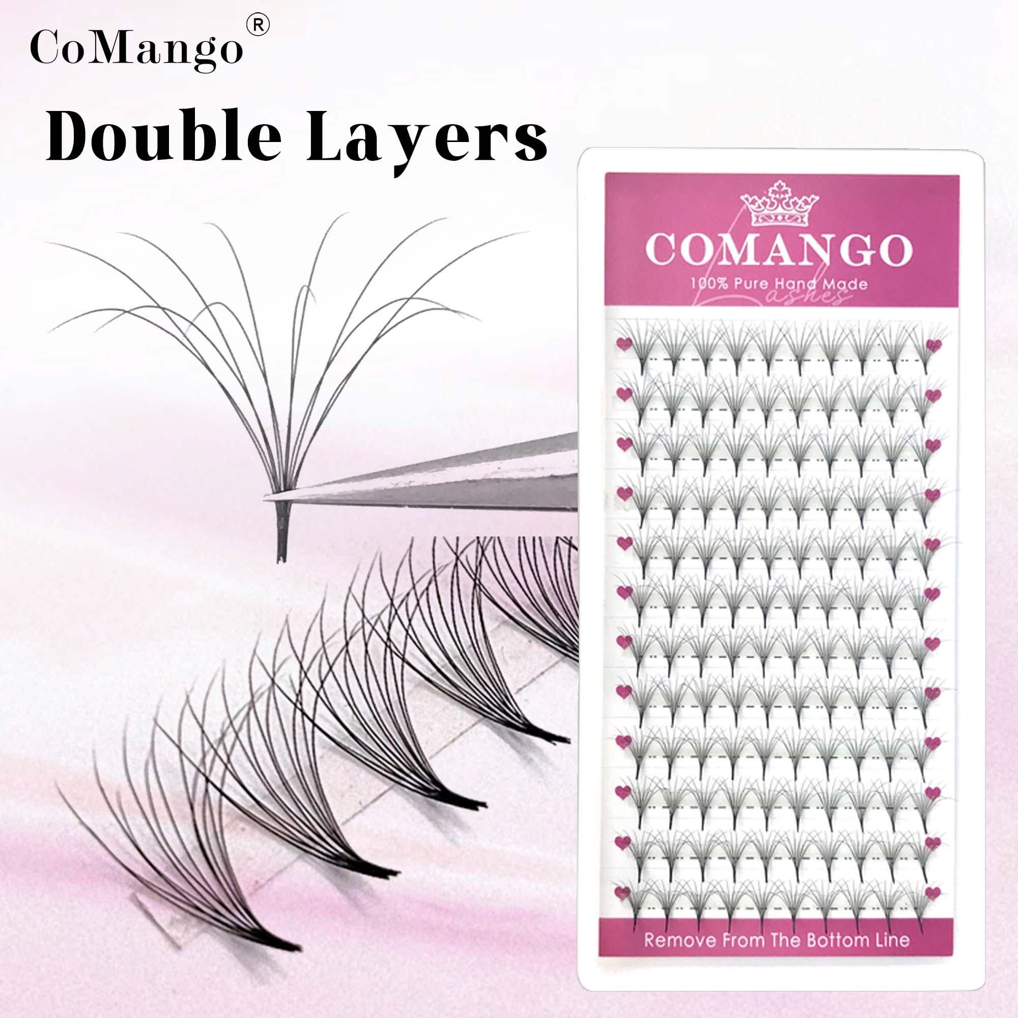 CoMango Double-Layer Fluffy Pr - Eyelash Extension Mega Volume avaliação e preço