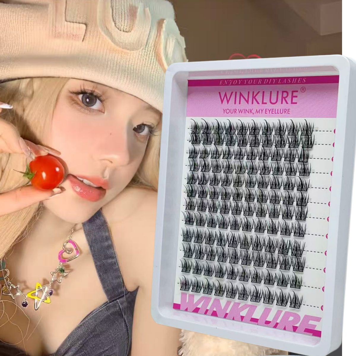 WINKLURE Manga Lash Clusters K - Individual Lash Tray avaliação e preço