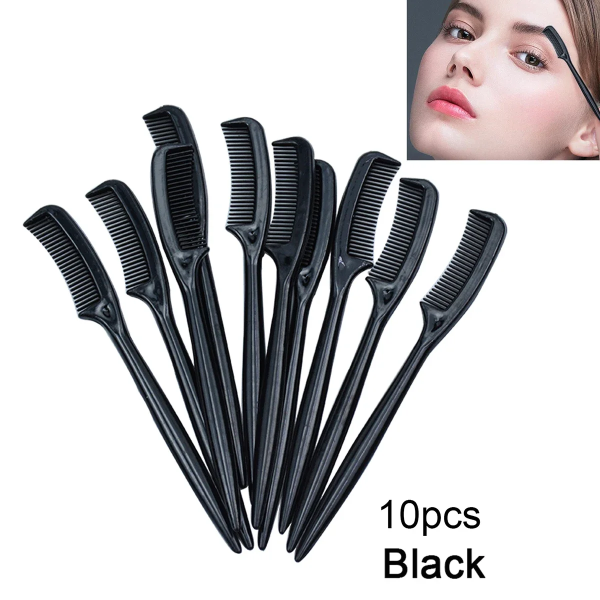 10Pcs Mini Eyelash Combs Small - Eyelash Extension Doll Eye avaliação e preço