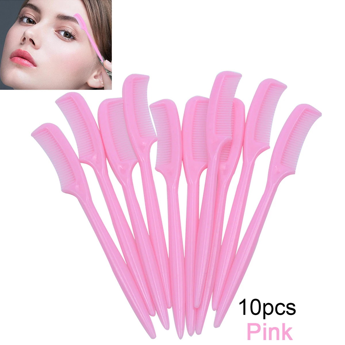 10Pcs Mini Eyelash Combs Small - Eyelash Extension Doll Eye avaliação e preço
